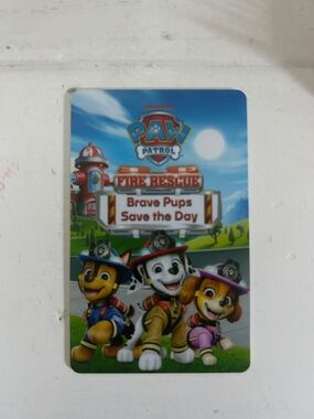 PAW Patrol Fire Rescue Yoto Card - Brave Pups Save the Day